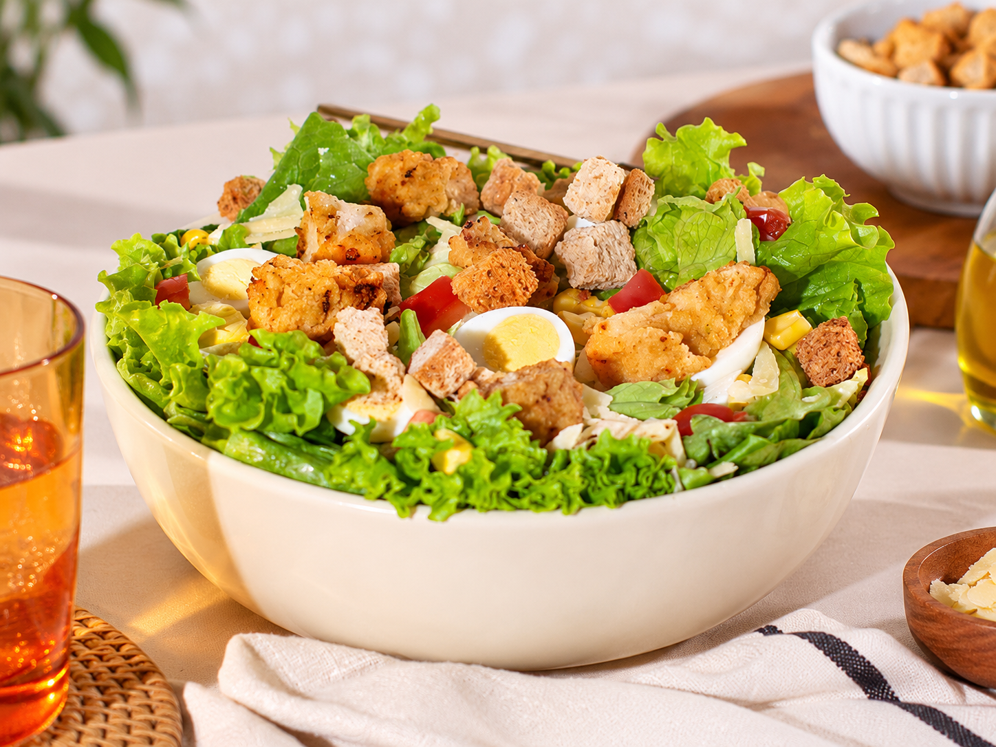 Salada Crispy Chicken