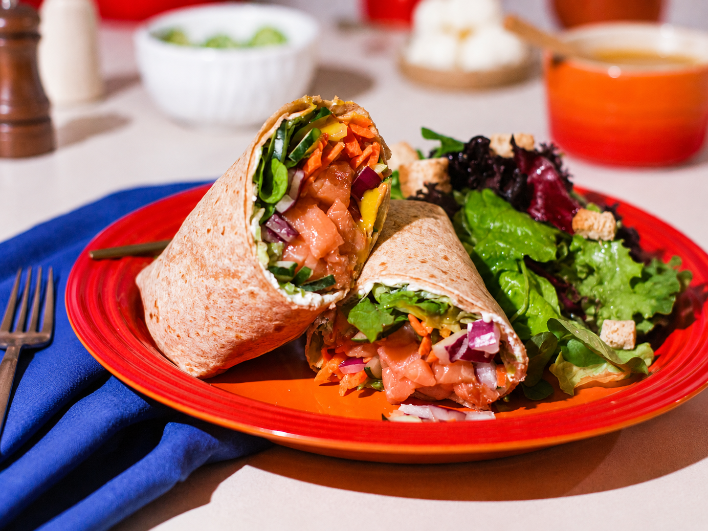 Wrap Surf Salmon